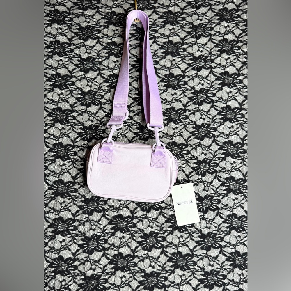Hurley Pastel Purple Crossbody Bag - Picture 3 of 5
